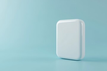 Minimalist product mockup template on background