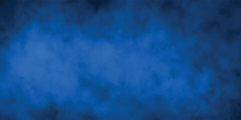 Artistic Abstract Cloud Texture in Blue Tones with Dark Background

