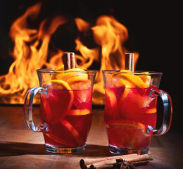 Christmas mulled wine