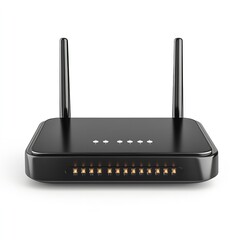 Wireless router wifi internet network connection device modem technology antenna broadband signal home office 100