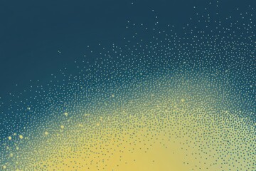 Obraz premium Celestial Radiance A Gradient Symphony of Golden Light and Deep Cosmic Blues Unfold