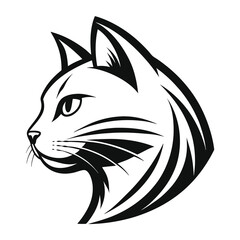 vector image of a cat