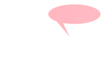 Pink paper cut speech bubble, chat symbol with speech bubbles, cartoon style speech bubbles PNG transparent