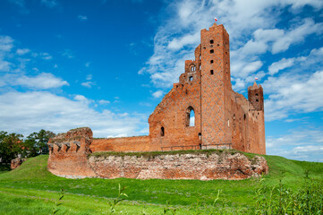 Radzyn Chelminski Castle ruins, Kuyavian-Pomeranian Voivodeship, Poland	