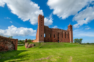 Radzyn Chelminski Castle ruins, Kuyavian-Pomeranian Voivodeship, Poland	