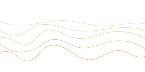 A minimalist background featuring multiple, gently curving, gold lines creating a flowing wave pattern.