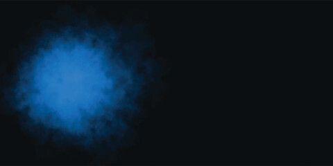 Soft Texture with Blue Smoke and Subtle Vignette Shadows

