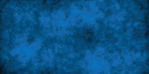 Digital Blue Mist Design with Flowing Black Gradient Overlay

