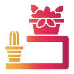 shelf Gradient icon
