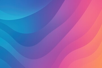 Modern Abstract Digital Background with Smooth Gradient Curves and Colorful Flowing Shapes – Versatile 16:9 Design for Presentation, Web, or Commercial Use