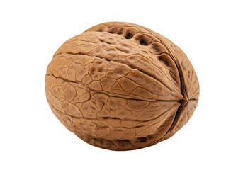 Fototapeta premium Perfect Walnut Image HighResolution Nut Photo for Food Blogs Recipes on Transparent background