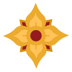 thai pattern culture style