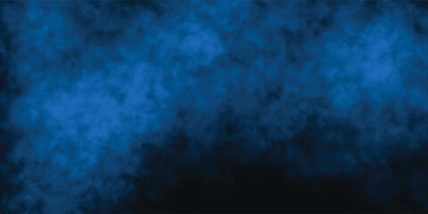 Elegant Blue and Black Fog Texture with Artistic Depth

