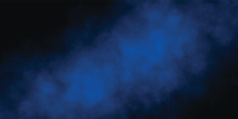 Abstract Blue Mist Background with Light and Shadow Blending

