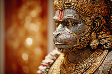 Divine Hanuman Idol