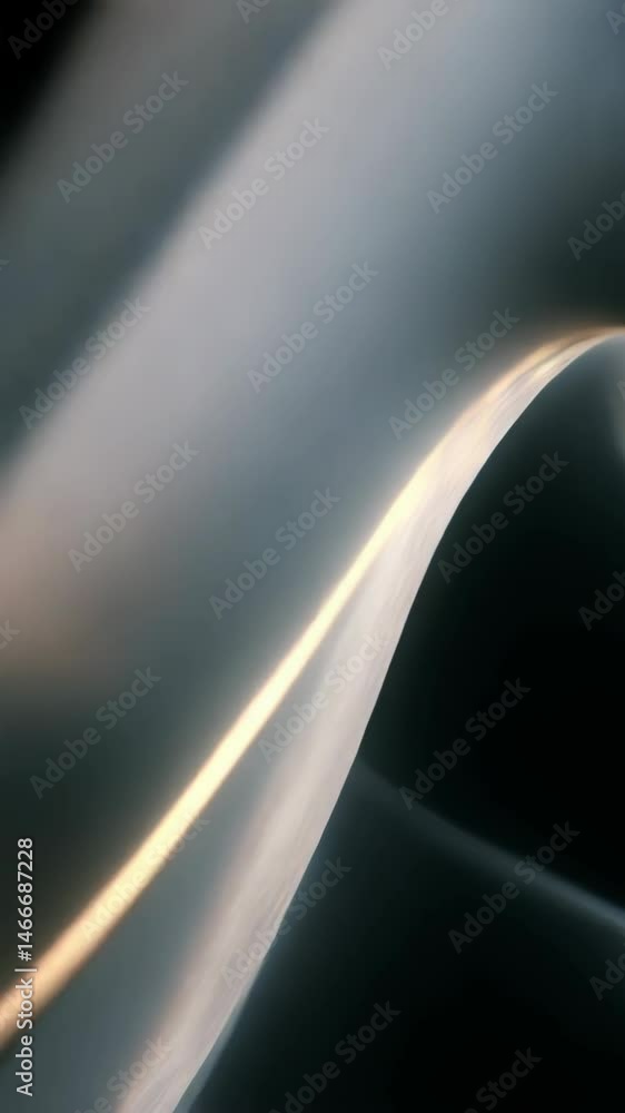 Poster abstract light streaks in motion on a dark background, creating depth and ethereal glow