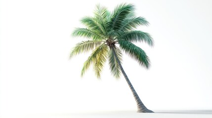 Obraz premium Isolated Palm Tree