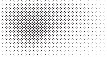 Black Halftone Gradient Pop Art Background Design