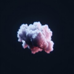 Color-rich cosmic explosion scene with high detail nebula