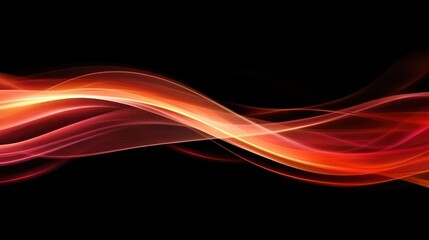 Obraz premium Abstract fire waves design