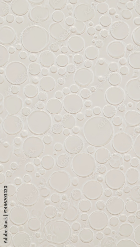 Poster abstract minimalist circle pattern with white textured background for modern design