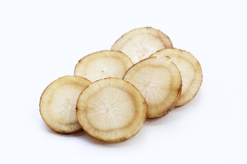 Fresh burdock roots or gobo roots