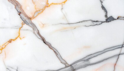 Fototapeta premium A marble background exudes sophistication and timeless elegance, characterized by its natural veining patterns and smooth, polished surface. The texture typically features a light base color.
