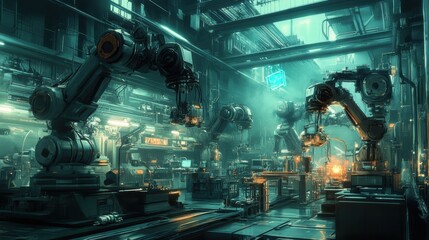 Quantum AI-Enhanced Robotics Optimizing Industrial Production