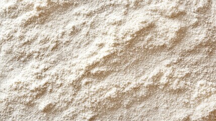 Naklejka premium Close-up view of fine white flour texture.