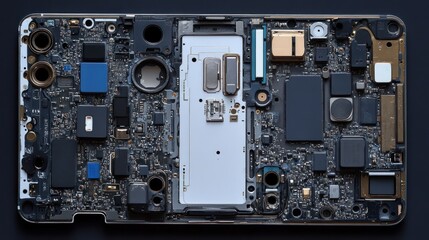 Smartphone circuit board
