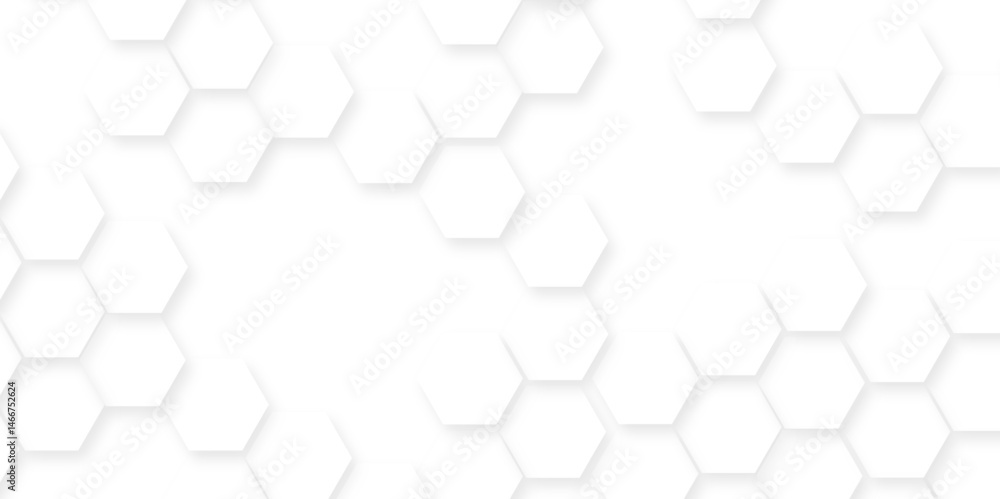 Aufkleber abstract background with hexagon, modern abstract vector polygonal pattern. futuristic honeycomb mos