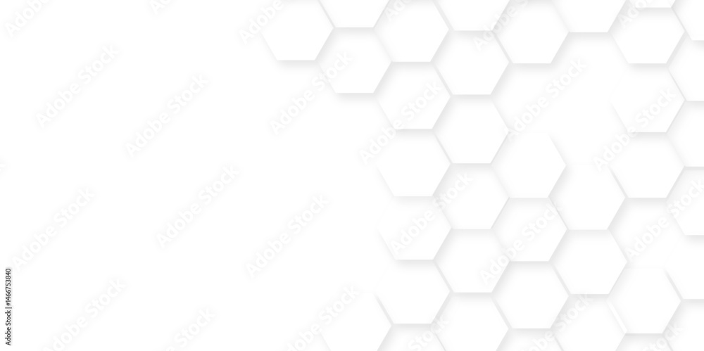 Aufkleber abstract background with hexagon, modern abstract vector polygonal pattern. futuristic honeycomb mos