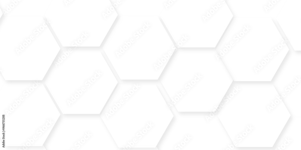 Aufkleber abstract background with hexagon, modern abstract vector polygonal pattern. futuristic honeycomb mos
