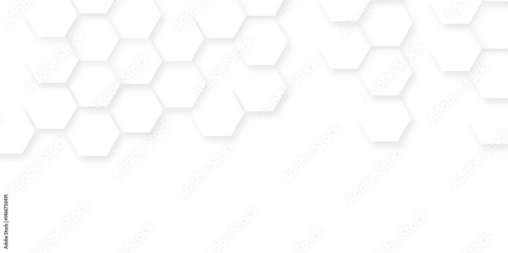 Aufkleber abstract background with hexagon, modern abstract vector polygonal pattern. futuristic honeycomb mos