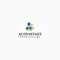 Professional Accountant Working on Financial Report