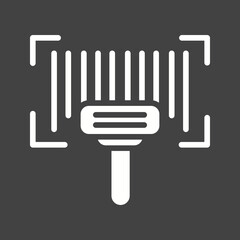 Barcode Scan icon vector image. Suitable for mobile apps, web apps and print media.