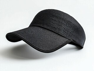 Black Sun Visor Hat