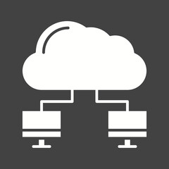 Cloud Storage icon vector image. Suitable for mobile apps, web apps and print media.