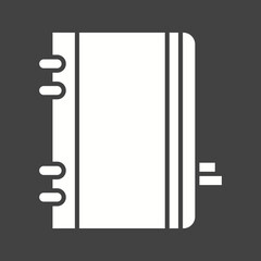 Diary icon vector image. Suitable for mobile apps, web apps and print media.