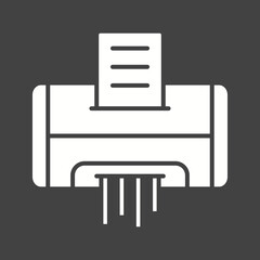 Paper Shredder icon vector image. Suitable for mobile apps, web apps and print media.
