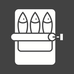 Sardines icon vector image. Suitable for mobile apps, web apps and print media.