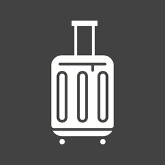 Suitcase icon vector image. Suitable for mobile apps, web apps and print media.