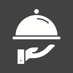 Waiter icon vector image. Suitable for mobile apps, web apps and print media.
