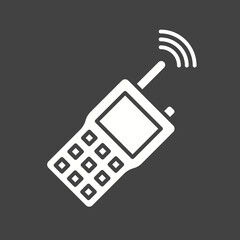 Walkie Talkie icon vector image. Suitable for mobile apps, web apps and print media.