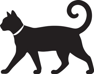 black cat silhouette