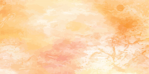 Abstract watercolor paint background by teal color orang and red with liquid fluid texture for background, banner