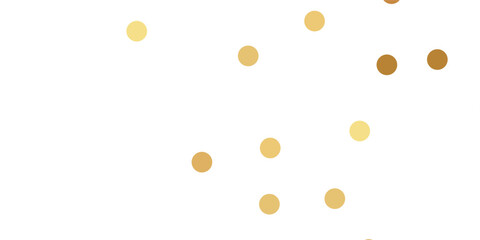 Elegant Abstract Golden Glitter with Transparent Background for Luxury Celebrations. Luxury Gold Confetti and Subtle Sparkling Dust Floating Over a Clear Transparent Canvas – Ideal for Celebration.