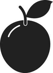 Amla icon Silhouette vector on transparent background