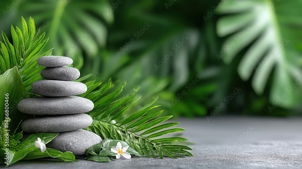 Poster dynamic illustration of a balanced motion icon concept emphasizing momentum with mindfulness in busi