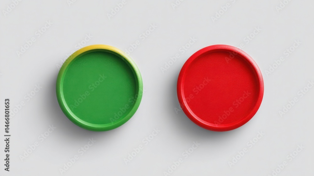Poster balanced response symmetry icon concept demonstrating message-action balance for effective communica